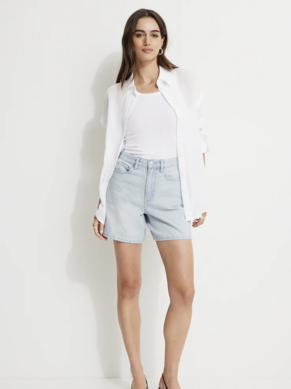 Dynamite Charlie High-Rise Shorts - Picture 3 of 7